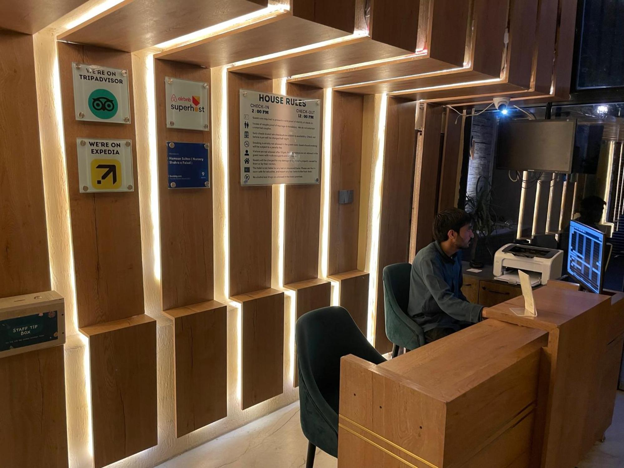 Hamsun Shahrah-E-Faisal Hotel Karachi Luaran gambar